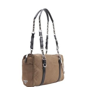 Prada TESSUTO METALLO HANDBAG